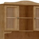 Ver imagem 7 de Armário de Cozinha Rústico com Cristaleira 5 Portas 3 Gavetas Lazuli F06 Freijó - Lyam Decor