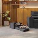 Ver imagem 2 de Mini Poltrona Pet Kappesberg Bouclé Chumbo