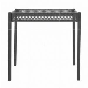 Base para Mesa Quadrada Decorlidi Pé Perna Aço Preta