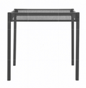 Ver imagem 1 de Base para Mesa Quadrada Decorlidi Pé Perna Aço Preta