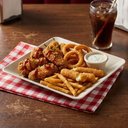 Ver imagem 4 de Jogo 12 Pratos Plásticos Quadrados 22,5cm Saladas Aperitivos Sobremesa Restaurantes Buffet ou Bege