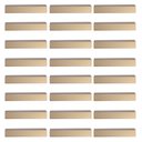 Ver imagem 2 de Kit 24 Puxadores Alça Sobrepor Dourado 128mm Armários Gavetas Torralba Pv22 Móveis