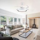 Ver imagem 4 de Ventilador Fresh Wind 36w Branco Bivolt Embuled