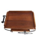 Ver imagem 7 de Carrinho de chá grande decoração luxo ferro madeira artesanal rústico