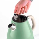 Ver imagem 2 de Chaleira Elétrica Ariete Vintage Verde 1,7 L Base 360°c 127v