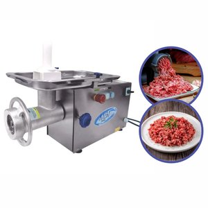 Picador de Carne Profissional Elétrico Boca 22 Inox Gural