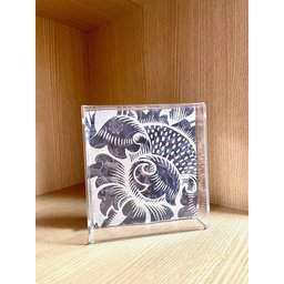 Moldura De Acrílico Decoração Para Parede E Mesa 15x15x4cm Cor:cristal - 6