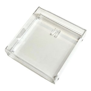 Moldura De Acrílico Decoração Para Parede E Mesa 15x15x4cm Cor:cristal