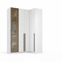 Ver imagem 3 de Guarda-roupa de Canto Reto Trend 4 Portas 1 Reflecta Altezza