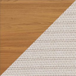 Conjunto Mesa de Jantar Redonda 4 Cadeiras Encosto Tela 100% Mdf Preto Bege Dalla Costa - 4