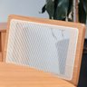 Conjunto Mesa de Jantar Redonda 4 Cadeiras Encosto Tela 100% Mdf Preto Bege Dalla Costa - 11
