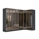 Ver imagem 2 de Guarda-roupa Módulo 6 Portas + Canto + Módulo 2 Portas Ravi