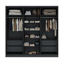 Ver imagem 4 de Guarda-roupa Módulo 6 Portas + Canto + Módulo 2 Portas Ravi