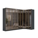 Ver imagem 2 de Guarda-roupa Módulo 6 Portas + Canto + Módulo 2 Portas Ravi