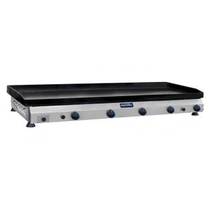 Chapa de Fritura Metvisa a Gás 140cm 05 Queimadores