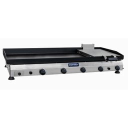 Chapa de Fritura Metvisa a Gás 120cm 05 Queimadores com Prensador - 1