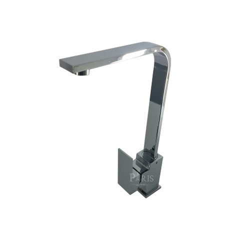 Torneira de Mesa Luxo Cozinha Monocomando Cromada 34cm PARIS LUZ
