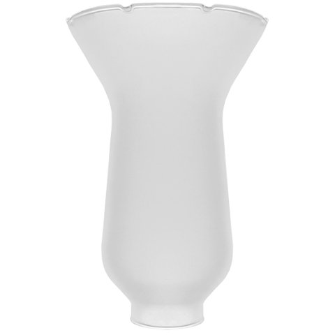 Cupula Manga Kennedy Vidro Liso Fosco para Lampião