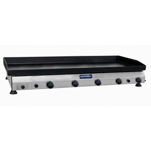 Chapa de Fritura Metvisa a Gás 120cm 05 Queimadores