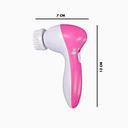 Ver imagem 2 de Escova Facial Elétrica 5 em 1 Portátil Esfoliante e Massagem
