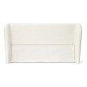 Ver imagem 3 de Cabeceira Liz Estofada para Cama Casal Luxo Moderna Premium Bege