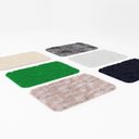 Ver imagem 6 de Kit Jogo 6 Tapetes 60 X 40 Cm Peludo Banheiro Porta