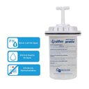 Ver imagem 5 de Kit Jarra Purificadora Água Filtro Branca 1,5 Litros Inmetro Vela