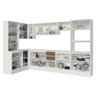 Armário de Cozinha Completa de Canto 100% MDF 447cm Smart Madesa - 6