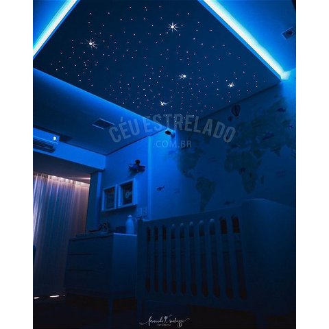 Iluminação Céu Estrelado Kit Original Mix Fibra Ótica 400