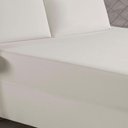 Ver imagem 3 de Jogo de Cama Casal Nobre 3 Peças Luva de Box 55cm de Altura Malha 100% Algodão - Palha