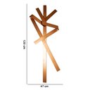 Ver imagem 4 de Escultura Decorativa Artesanal Vertical Cobre 1,20m - D’Rossi