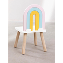 Ver imagem 2 de Cadeira Infantil Arco-íris Pé Palito