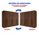 Ver imagem 6 de Guarda-roupa Casal 6 Portas 6 Gavetas 100% Mdf Dobradiça Slow Zeus Plus