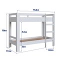 Ver imagem 5 de Beliche Infantil Solteiro 195,8x150cm Slim