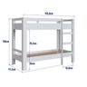 Beliche Infantil Solteiro 195,8x150cm Slim - 5