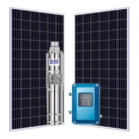 Kit Bomba Submersa Solar 210W Até 70m ou 10.160L/dia