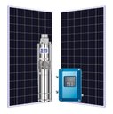 Ver imagem 1 de Kit Bomba Submersa Solar 210W Até 70m ou 10.160L/dia