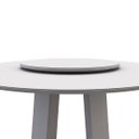 Ver imagem 1 de Tampo Giratório para Mesa Redonda 65cm Naomi - Branco - Edecasamoveis