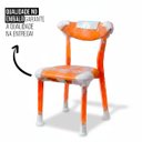 Ver imagem 6 de Cadeira de Jantar Floripa Madeira Maciça Estofada Prime Di Franco Madeira Mel Courino Ccaramelo