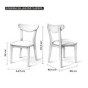 Ver mais imagens de Cadeira de Jantar Floripa Madeira Maciça Estofada Prime Di Franco Madeira Mel Courino Ccaramelo