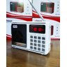 Rádio Portátil Mp3 Am/fm Com Entrada Usb E Cartão Sd Xtrad Ws-2291 Branco - 1