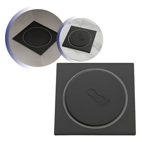 Ralo Click Preto 9,4 Cm Imara Metais