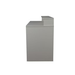 Estação de Trabalho ( L.1200) Cpu Branco Real - Mdf Arauco - 2