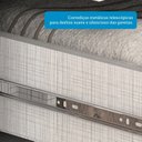 Ver imagem 5 de Guarda-Roupa Casal 6 Portas 199cm Willow Espresso Móveis Off White/Cinamomo