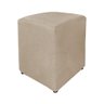 Kit 2 Puffs Cubos Decorativo Laila em Linho Bege - 2