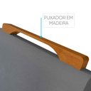 Ver imagem 5 de Conjunto Sala de Jantar 4 Lugares Paris Mesa Quadrada Veludo Móveis Mix