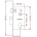 Ver imagem 4 de Fech Retro Ext. 583/90e Inox Escovado