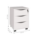 Ver imagem 3 de Jogo Escritório Completo Saarbucken Nogal Branco