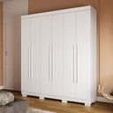 Ver imagem 1 de Guarda-roupa Casal 6 Portas 180cm Sakura Espresso Móveis