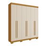 Guarda-roupa Casal 180cm 6 Portas Sakura Espresso Móveis - 2